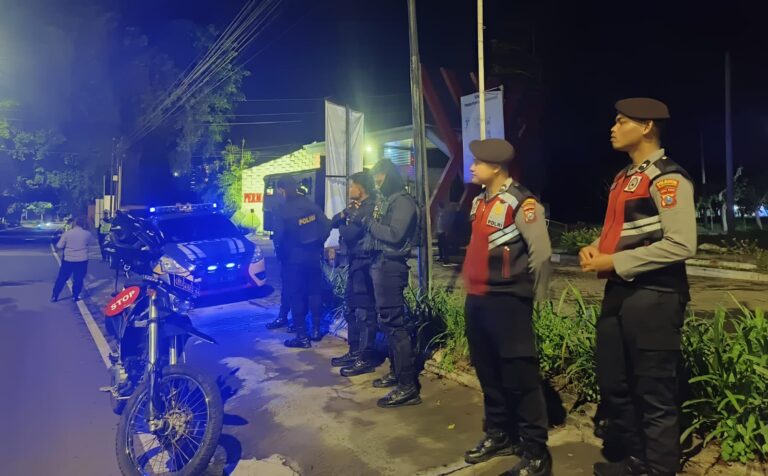 Jelang Idul Adha Polresta Banyuwangi Gelar KRYD Patroli Skala Besar
