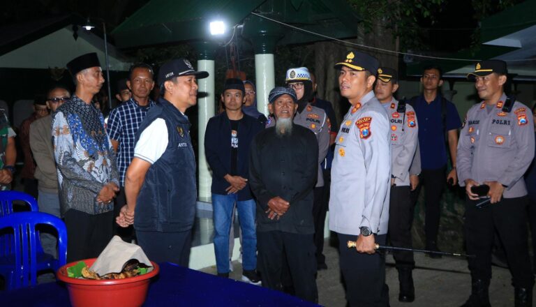 Amankan Malam 1 Suro, Polres Ngawi Gelar Patroli Skala Besar
