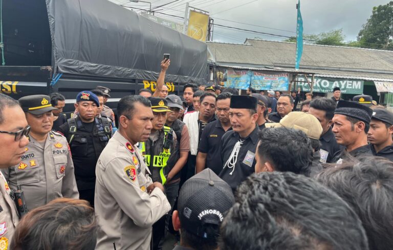 Polres Blitar Tindak Tegas Anggota Perguruan Silat yang Melanggar Maklumat Aman Suro 2025