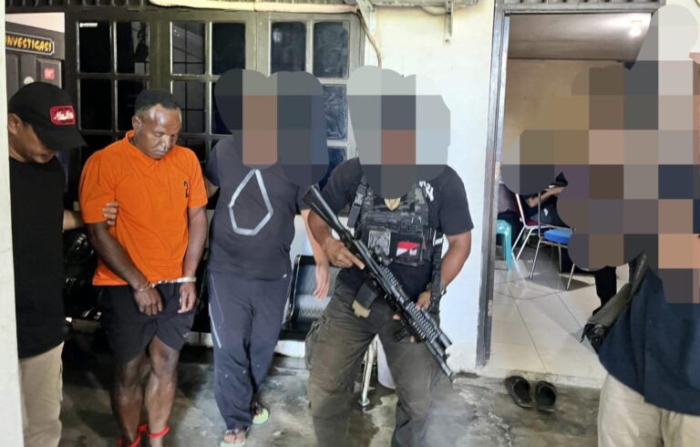 DPO KKB Puncak Yekis Wanimbo alias Salahmakan Tabuni Ditangkap di Mimika, Kepemilikan Senpi Terungkap