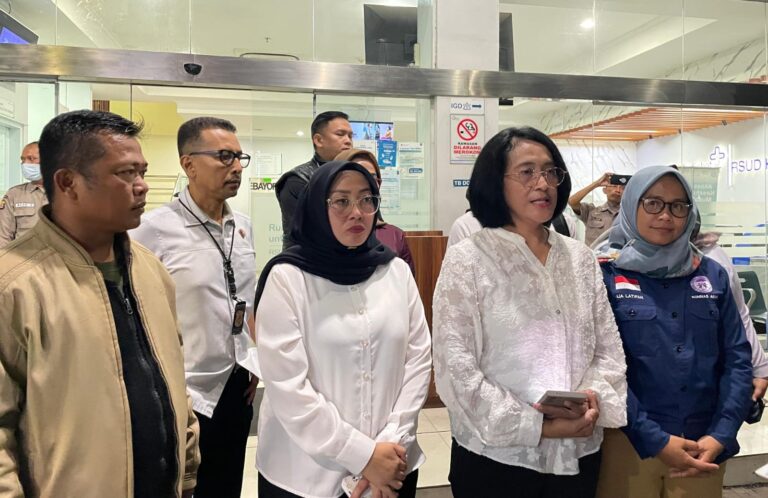 Direktur PPPA-PPO Polri Jenguk Anak Terlantar Korban Penyiksaan Orang Tua