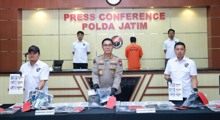 Polda Jatim Berhasil Ungkap Manipulasi Data Modus MBG, Tersangka Asal Nganjuk Diamankan