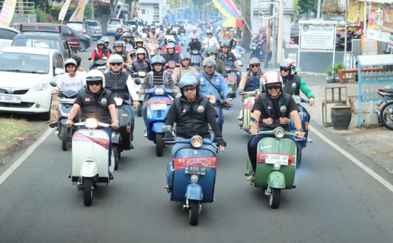 Hari Bhayangkara ke-79 Polres Batu Gelar Vespa Fest 2025 Dukung Industri Pariwisata