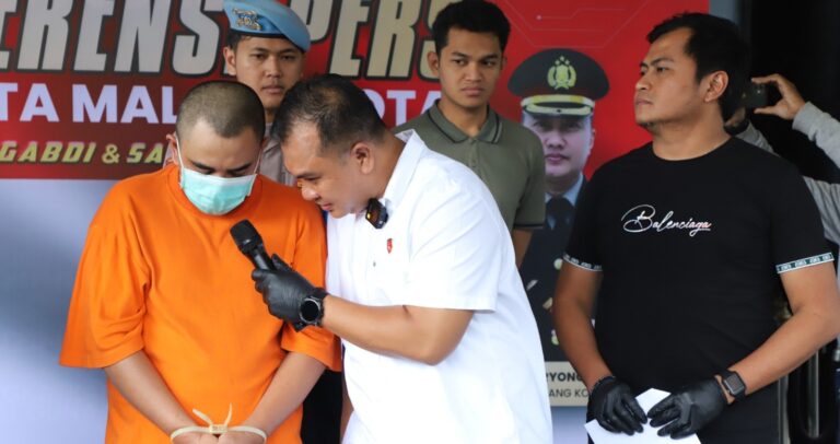 Polrest Malang Kota Berhasil Tangkap Begal Driver Ojol, Setelah Buron Tiga Bulan