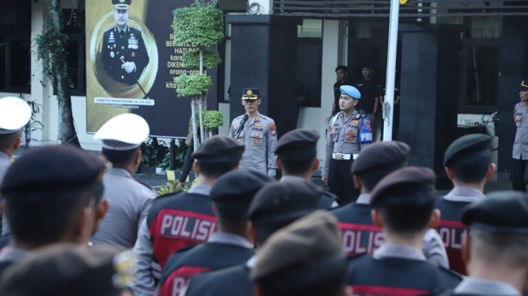 Polresta Malang Kota Libatkan 250 Personel Pengamanan Libur Panjang Hari Raya Idul Adha 1446H