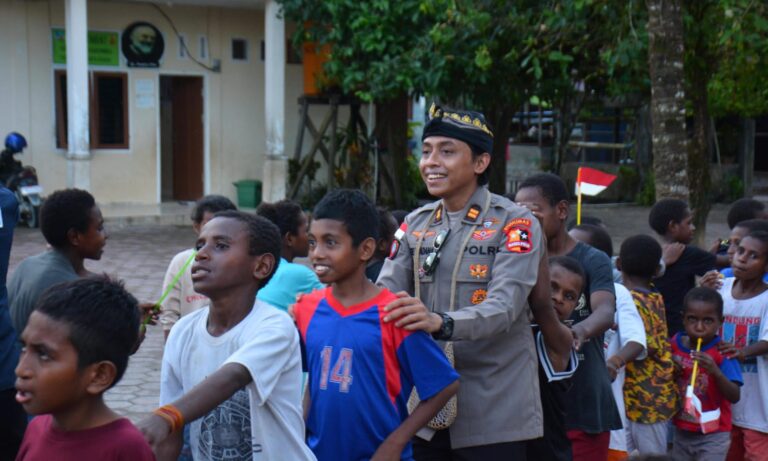 Operasi Damai Cartenz 2025 Bawa Keceriaan ke Panti Asuhan Santa Susana Timika