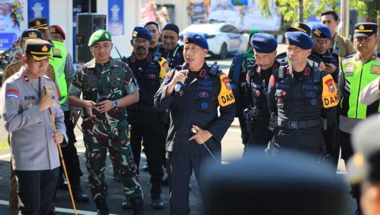 Polres Tuban Turunkan 1.404 Personel Gabungan Jamin Keamanan Pengesahan Warga Baru PSHT