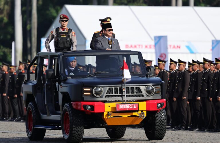 HUT Bhayangkara ke-79, Presiden Prabowo: Jadilah Polisi Dicintai Rakyat