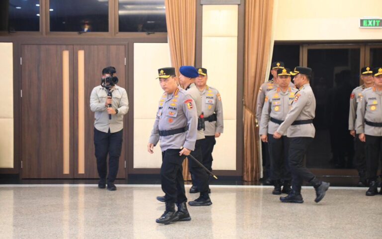 Polri Gelar Korps Raport Kenaikan Pangkat 3 Pati Dan 87 Pamen