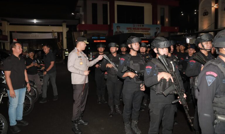 Harkamtibmas Polres Jember Gelar KRYD Cegah Aksi Kejahatan Jalanan