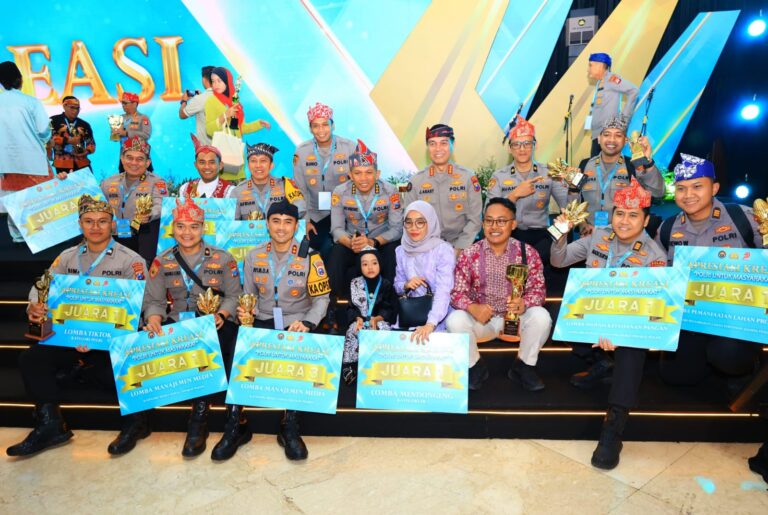 Borong Juara! Polda Jatim Bersinar di Awarding Day Apresiasi Kreasi Polri