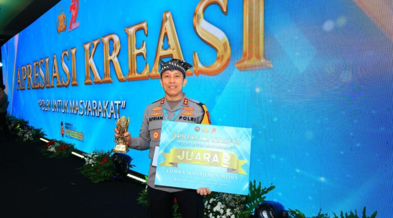 Polres Bojonegoro Raih Juara II Tingkat Nasional Manajemen Media di Hari Bhayangkara ke -79