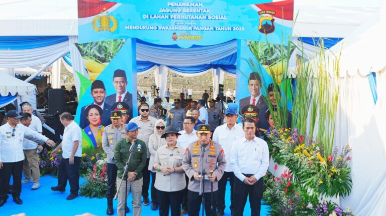 Kapolri: Pembiayaan Hingga Distribusi Jagung Akan Libatkan Koperasi Merah Putih