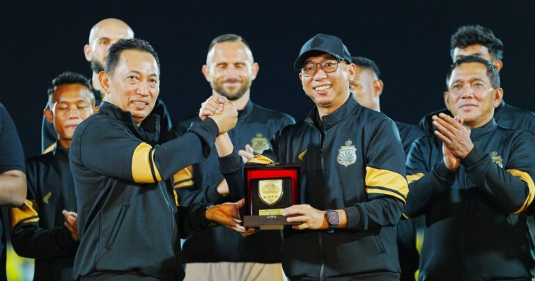 Launching Bhayangkara Presisi Lampung FC, Kapolri Ingatkan Semangat Persatuan