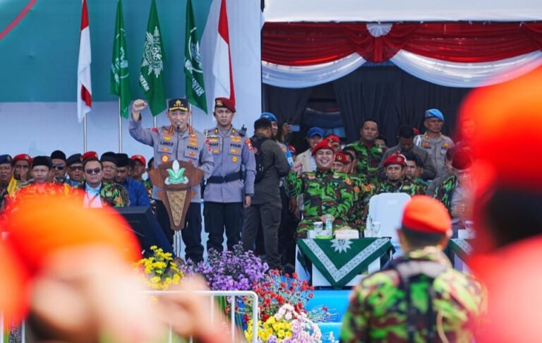 Kapolri Pimpin Apel Akbar Kokam, Perkuat Sinergitas Dukung Program Pemerintah