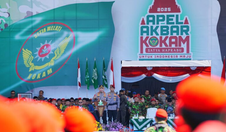 Kapolri Pimpin Apel Akbar Kokam Pemuda Muhammadiyah 2025 di Yogyakarta, Sinergi Wujudkan Ketahanan Pangan