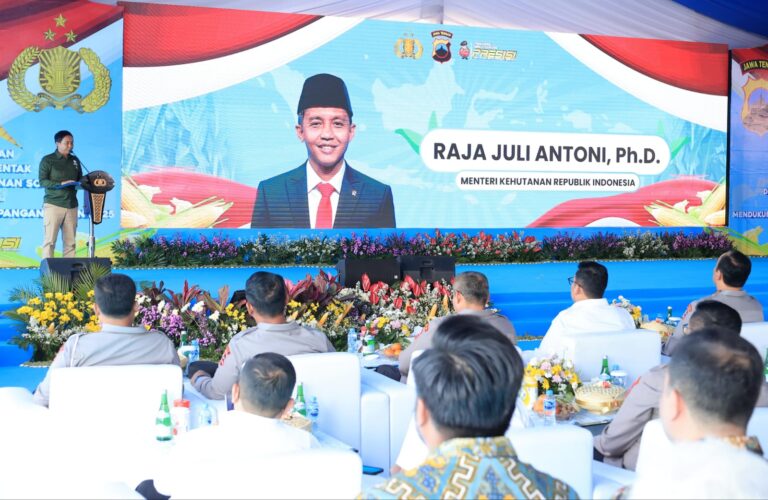 Menhut Apresiasi Polri Ambil Peran Penting Wujudkan Ketahanan Pangan