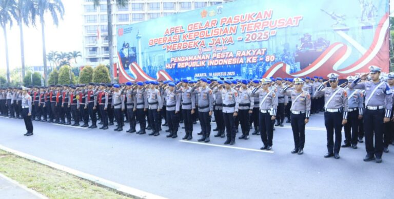 9.035 Personel dikerahkan untuk Amankan HUT ke-80 RI