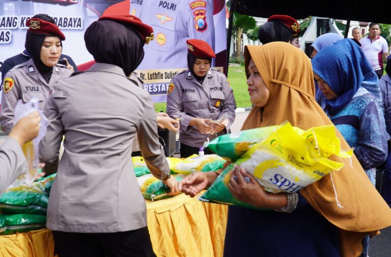 Gerakan Pangan Murah: Komitmen Polrestabes Surabaya Stabilkan Harga dan Menjamin Ketersedian Pangan