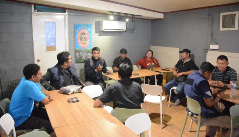 Satgas Ops Damai Cartenz Jalin Silaturahmi dengan Wartawan di Timika