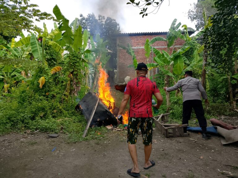 Respon Cepat Pengaduan Masyarakat Polisi Bongkar Arena Sabung Ayam di Sidoarjo