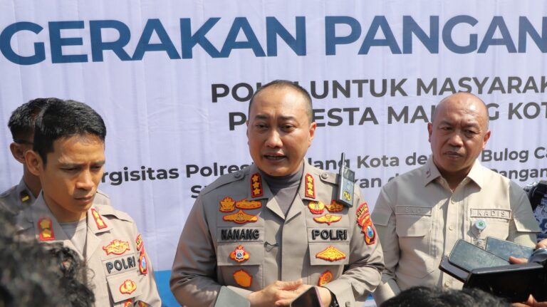 Berangkatkan 48,5 Ton Beras GPM Polri, Kapolresta Malang Kota Pastikan Kualitas Baik, Layak Konsumsi dan Rasanya Enak
