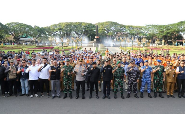 Patroli Skala Besar, Polresta Malang Kota Bersama Forkopimda Gandeng Masyarakat Jaga Kamtibmas