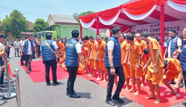 Polres Pasuruan Berhasil Bongkar Jaringan Kampung Narkoba dan TPPU Senilai Rp 3 Miliar