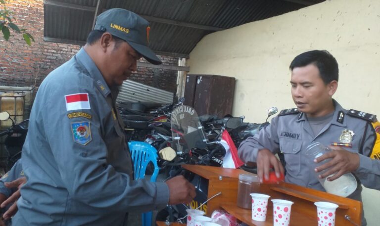 Dengan Kopling Polisi Ajak Warga Jaga Kamtibmas di Sidoarjo