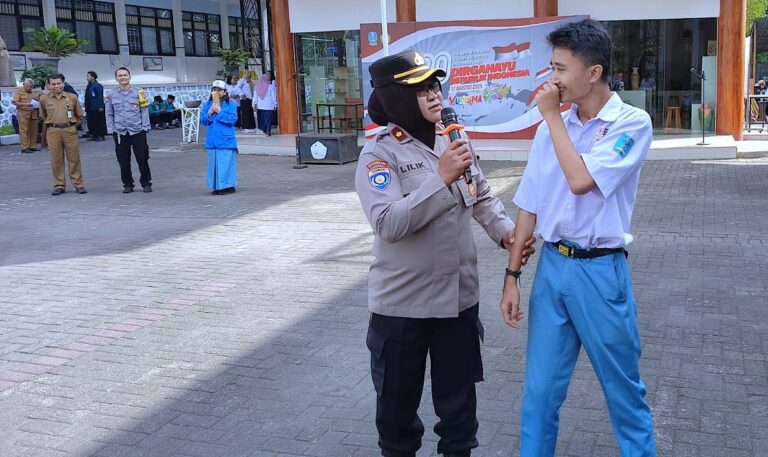 Police Go To School: Polresta Malang Kota Tekankan Wawasan Kebangsaan dan Cegah Provokasi di Lingkungan Pendidikan