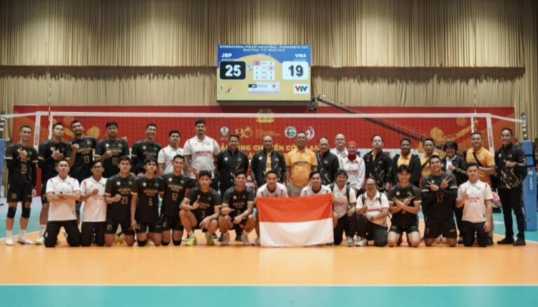 Jakarta Bhayangkara Presisi Juara Turnamen Voli Internasional di Vietnam