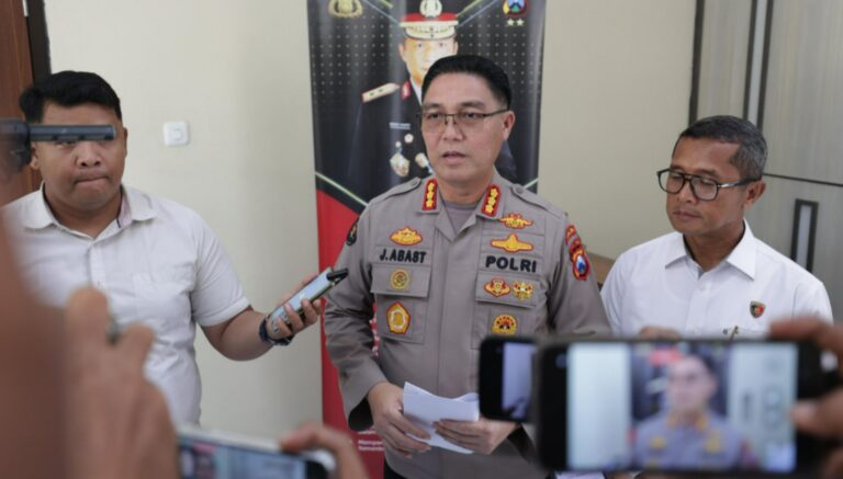 Polda Jatim Amankan Tersangka MF Alias P Diduga Kuat Terlibat Penghasutan Aksi Anarkis di Kediri