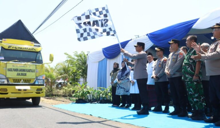 Kapolda Jatim dan Forkopimda Panen Raya Jagung Kuartal III Banyuwangi Surplus Pangan 4 kali Lipat
