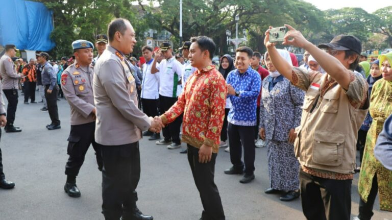 Berbagai Elemen Masyarakat Dukung Polresta Malang Kota Jaga Kondusifitas Tolak Anarkis