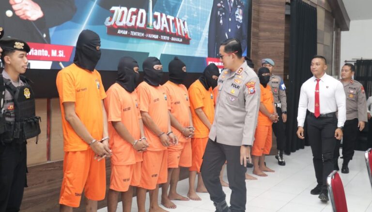 Selamatkan Generasi Muda, Polres Magetan Amankan 11 Tersangka Narkoba dalam Operasi Tumpas Semeru 2025