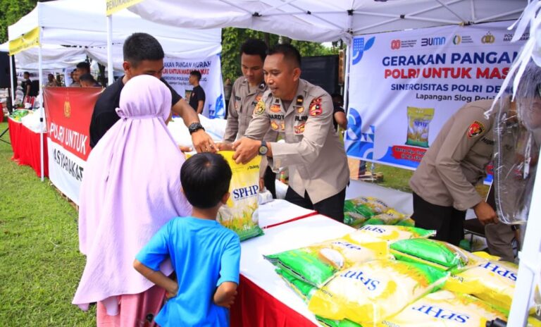 Polri Dukung Gerakan Pangan Murah, Bantu Masyarakat Dapatkan Sembako dengan Harga Terjangkau