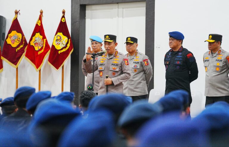 Kunjungi Mako Brimob Kwitang, Kapolri Beri Apresiasi dan Perkuat Motivasi