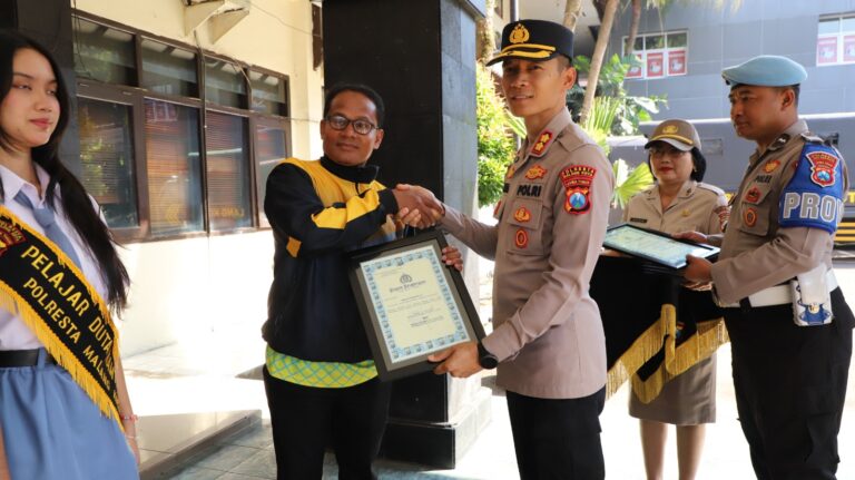 Pembina Inkanas Polresta Malang Kota Raih Penghargaan: Olahraga Jadi Pilar Pembentuk Disiplin dan Nasionalisme