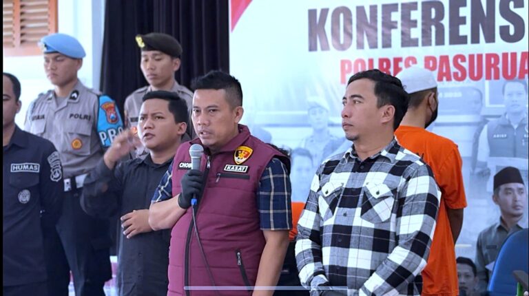Program 10.000 CCTV Bantu Polres Pasuruan Kota Berhasil Ungkap Kasus Curanmor di 13 TKP