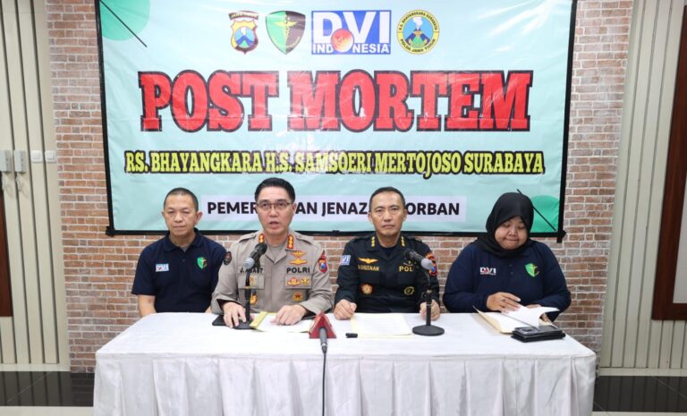 Tim DVI Polda Jatim Berhasil Identifikasi 17 Jenazah Santri Ponpes Al Khoziny Sidoarjo