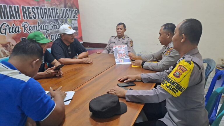 Polres Jembrana Sambang Kamtibmas, Silaturahmi Perkuat Sinergi dengan Tokoh Masyarakat