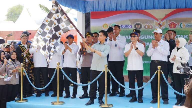 Tanam Serentak, 1.268 Ton Jagung Dilepas Polri untuk Bulog