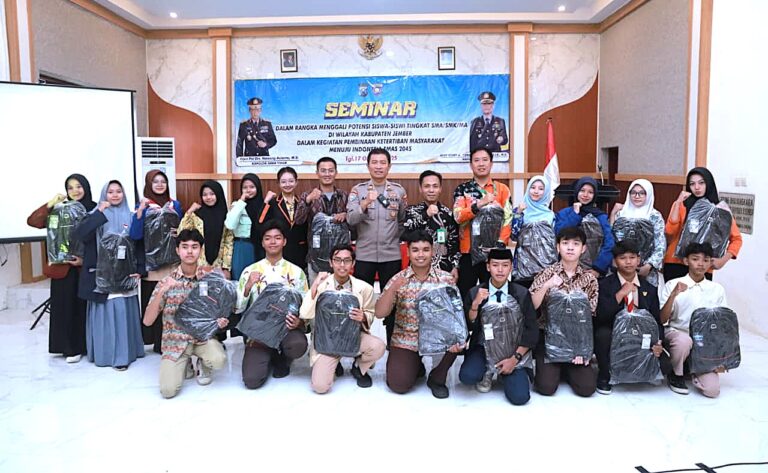 Polres Jember Gandeng Disdik dan Kampus Bina Pelajar Menuju Indonesia Emas 2045