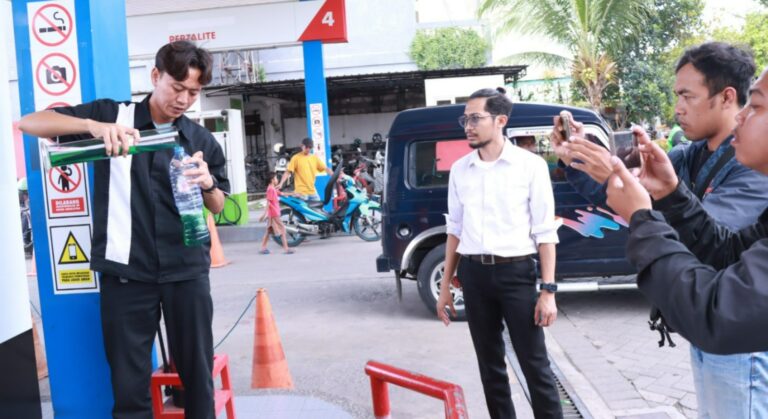 Respon Cepat Redam Kekhawatiran Warga, Polres Gresik Sidak Sejumlah SPBU