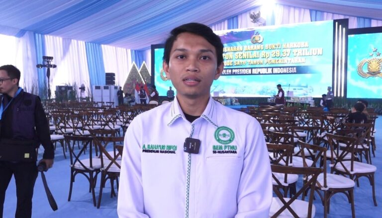 Mahasiswa NU Dukung Polri Berantas Narkoba, Apresiasi Pemusnahan Barang Bukti Bernilai Rp29 Triliun