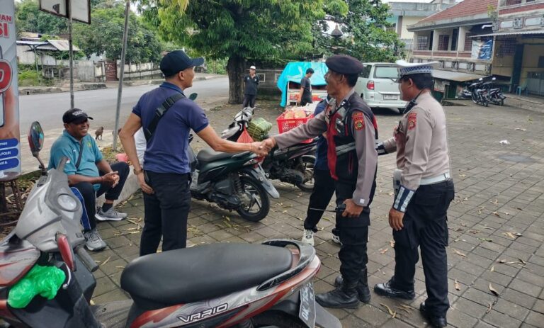 Polsek Pekutatan Intensifkan Patroli Antisipasi Premanisme, Wujudkan Program DHARMA Polres Jembrana