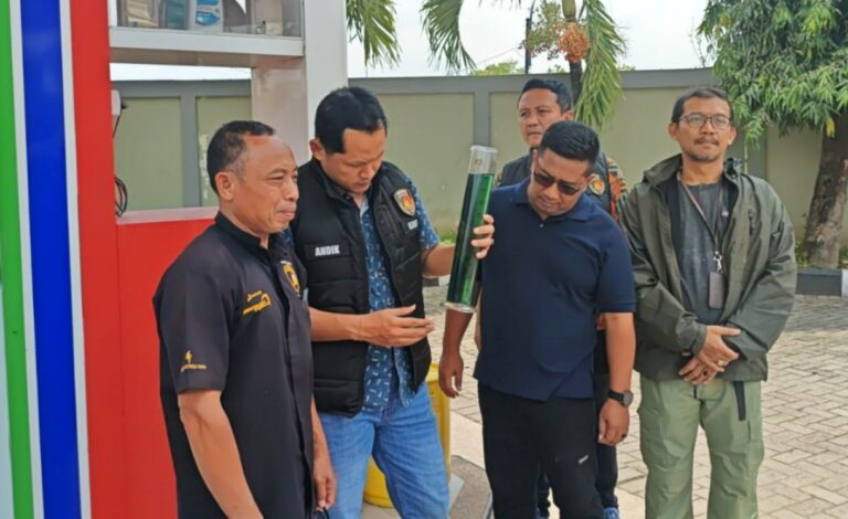 Polisi Bersama Pemkab Ponorogo Sidak Sejumlah SPBU Cek BBM Pertalite