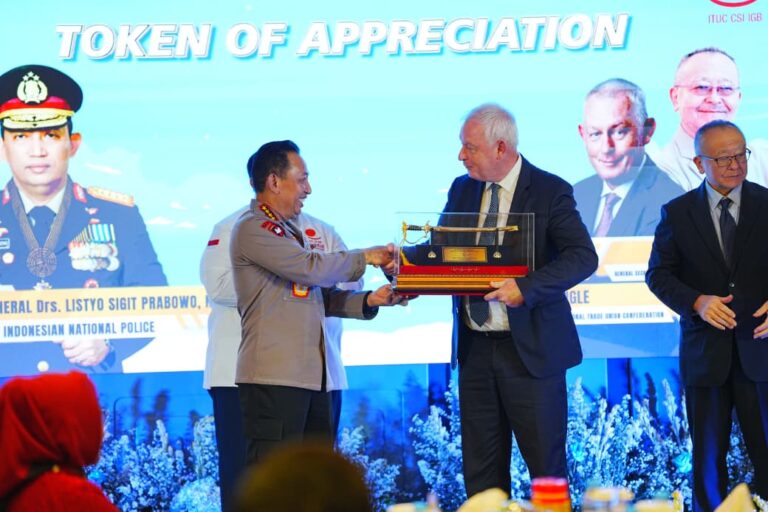 Terima Kunjungan Sekjen ITUC, Kapolri: Kolaborasi Beri Perlindungan-Tingkatkan Kesejahteraan Buruh!