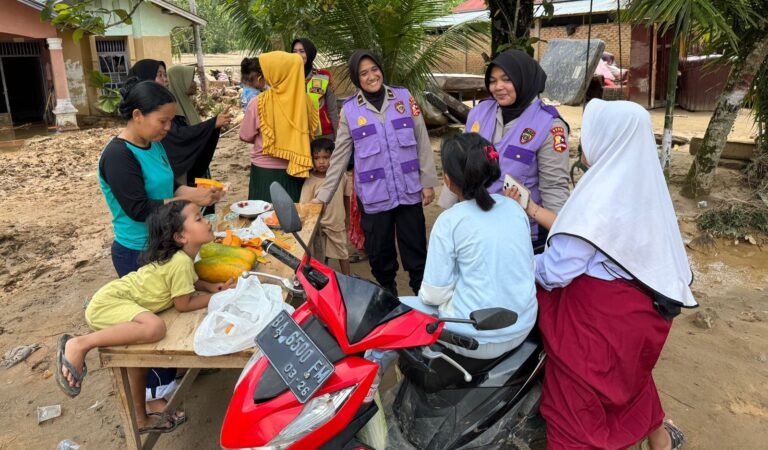 Polri Berikan Pendampingan Psikologis bagi Penyintas dan Personel di Sumbar