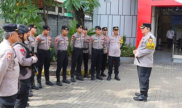 Jelang Pergantian Tahun Polres Pelabuhan Tanjung Priok Perketat Pengamanan